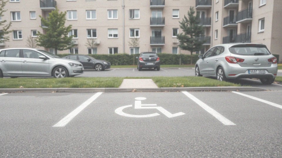 Jak wspólnota mieszkaniowa wydziela miejsca parkingowe dla niepełnosprawnych?