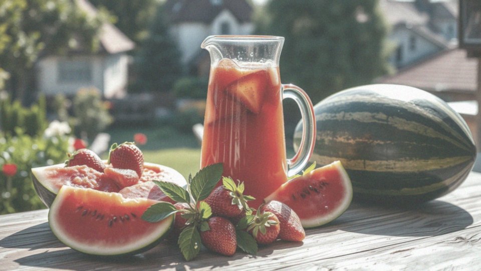Jakie są zalety świeżych soków owocowych w upalne dni?