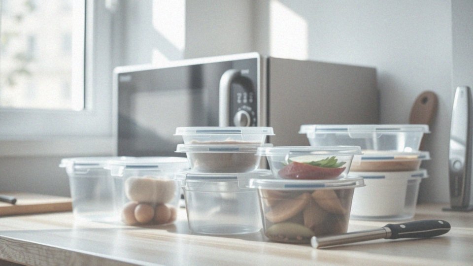 Jak unikać topnienia plastikowych pojemników podczas podgrzewania?