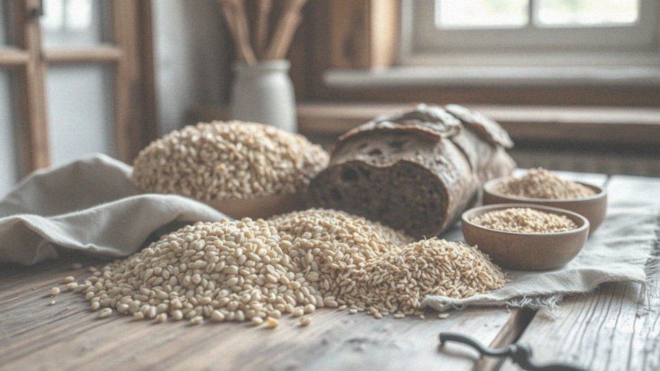 Jaką zawartość błonnika mają różne produkty zbożowe?