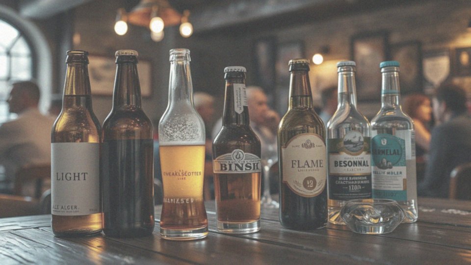 Ile alkoholu zawiera piwo w porównaniu do innych napojów?